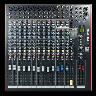Allen and Heath ZED16FX USB Mixer with FX, 16-Channel image 2