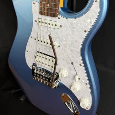 G&L Tribute Legacy HSS Electric Guitar Lake Placid Blue Finish (607) image 7