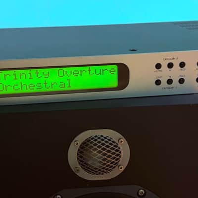 Korg Trinity TR Rackmount 32-Voice Polyphonic Workstation 1998 - Silver