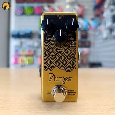 EarthQuaker Devices Plumes Mini Gold Edition - Gold image 2