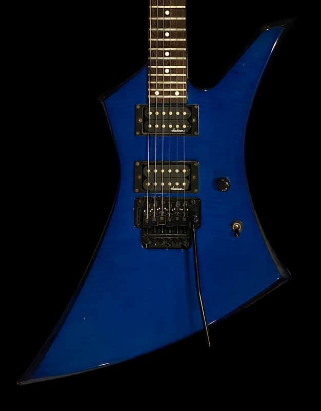Jackson Kelly PS6T Performer - Trans Blue Flame - MIJ - Made in
