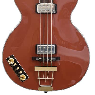 Hofner Club Bass H500/2 Lefthand Pearl Copper LTD image 2