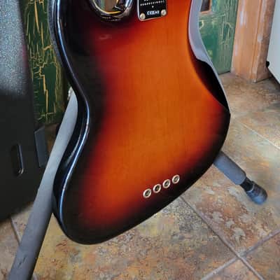 2025 Fender American Pro II Jazz Electric Bass 3 Tone Sunburst with Fender HSC image 15