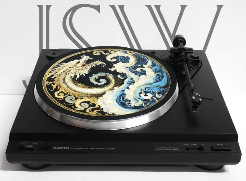 Vintage Onkyo CP-101A Belt Drive Semi-Automatic Turntable