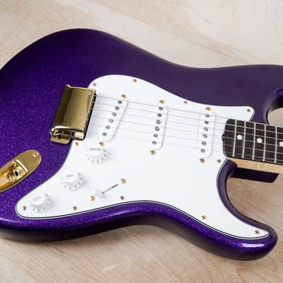 Fender Custom Shop 1960 Reissue Stratocaster NOS 2010 Purple Sparkle w/ OHSC, COA, Case Candy image 6