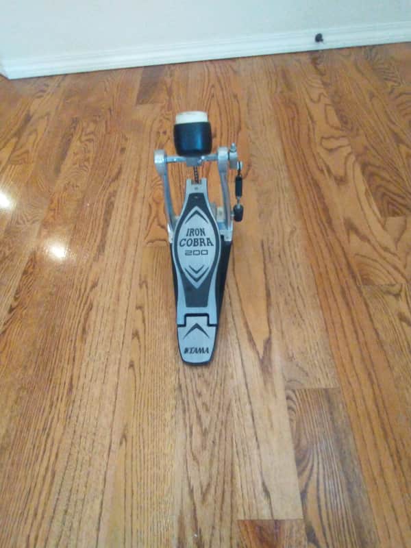 Tama Iron Cobra HP 200 heavy duty bass drum pedal with two-sided reversible beater excellent! image 1