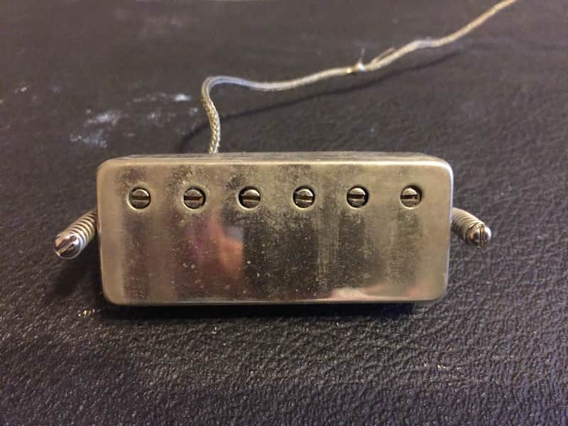 1961 Epiphone PAF Patent Applied For sticker mini Humbucker Gibson image 1