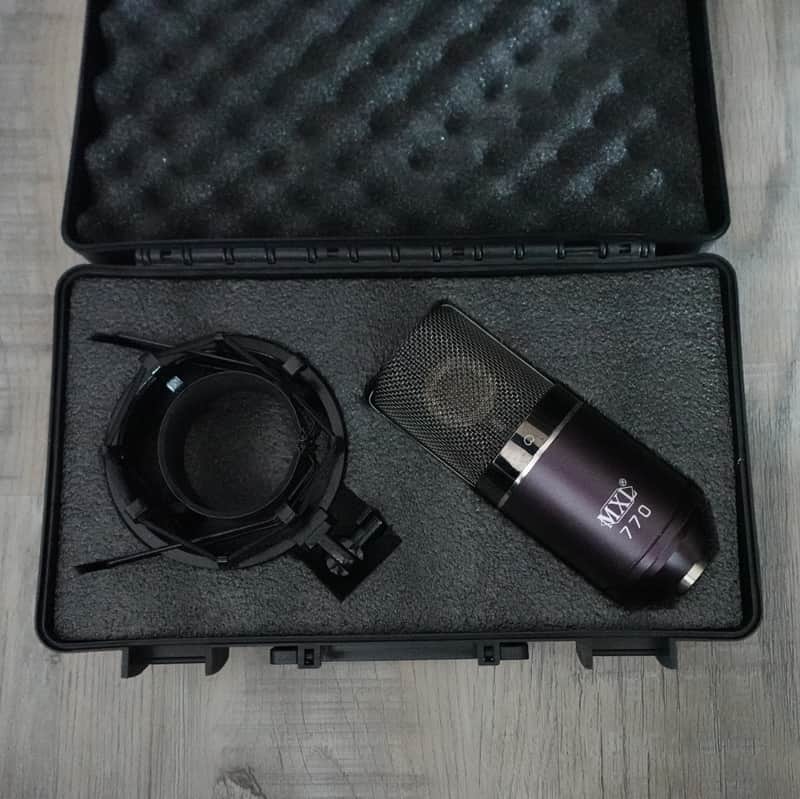 MXL 770 Condenser Mic - Midnight Purple image 1