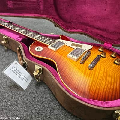 Gibson Custom Shop Collector's Choice #9 "Believer Burst" 59 Les Paul Standard Reissue Aged R9 LPR9 1959 MONSTER TOP! - Vic DaPra - CC#9 image 24