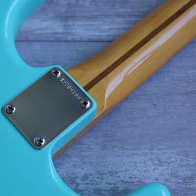 2022 Fender USA American Vintage II 1957 LH Left Handed Stratocaster (Sea Foam Green) image 12