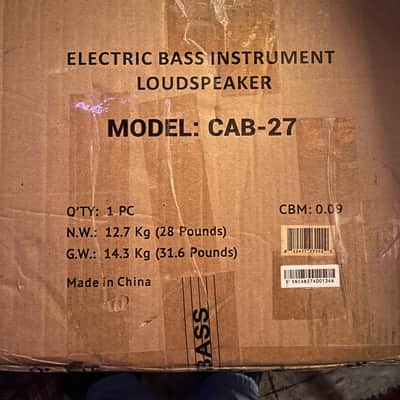 Phil Jones CAB27 200-Watt 2x7" Bass Speaker Cabinet 2020s - Black image 7