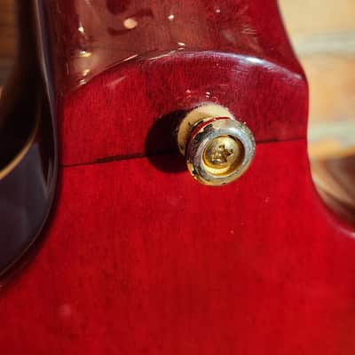 Dean Del Sol Semi-Hollow Cherry Red image 19