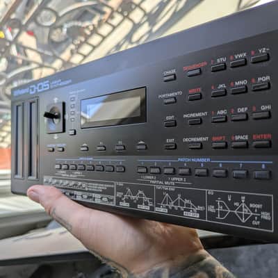 Roland D-05 Boutique Series Linear Synthesizer Sound Module 2015 - Present - Black image 9
