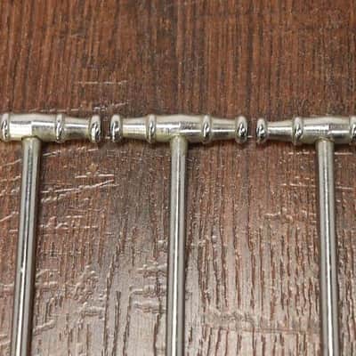 Apollo 3pk 8" Bass Kick Drum T Rods Vintage 1970's MIJ 1/4-20 image 3
