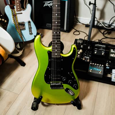 Fender American Ultra II Stratocaster HSS Solar Flare Ebony Board image 2
