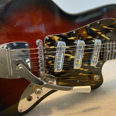 Vintage Japanese Body Partscaster Strat - Tobacco Sunburst image 7