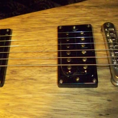 2024 USA Custom Shop Dunable Asteroid Flying V Black Limba Wenge Fretboard Hipshot 25.5 " Scale 7.6 lbs Coffin Case Hardware image 18