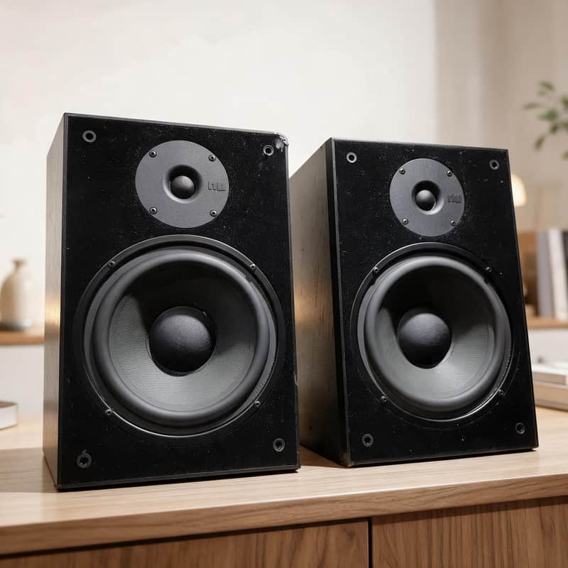 Nubert nuBox 360 Rare Vintage Bookshelf Speakers Tested Hi-Fi German Warranty image 1