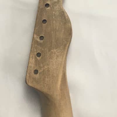 Lefty Reverse Musikraft Telecaster Aged Heavy Relic Tele Guitar Neck Amber Bone Nut Maple Made in USA Custom image 20