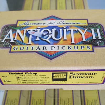 Seymour Duncan Antiquity II Firebird Neck Pickup Gold Cover 6.40k image 2