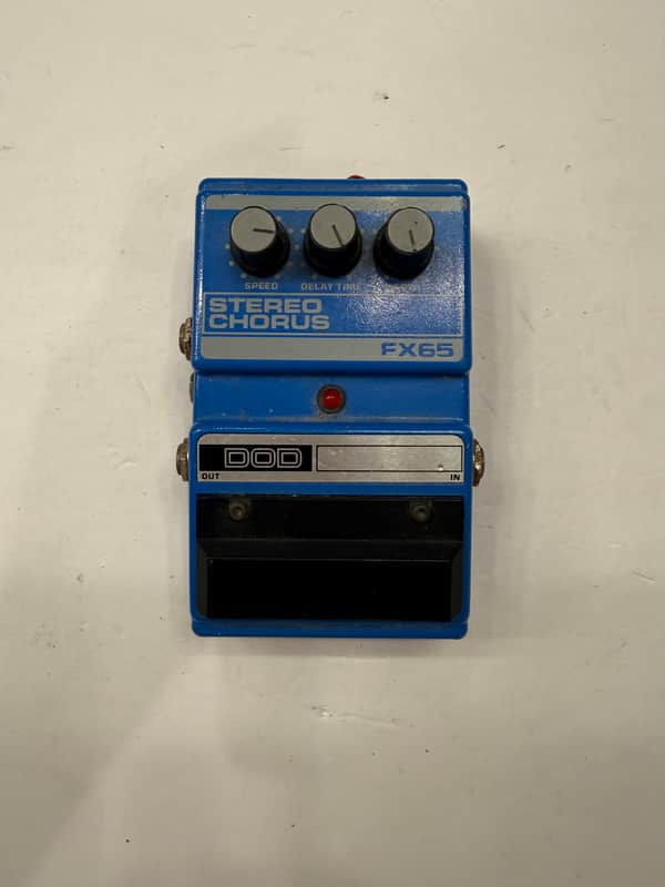 DOD Digitech FX65 Stereo Chorus Analog Vintage Guitar Effect Pedal