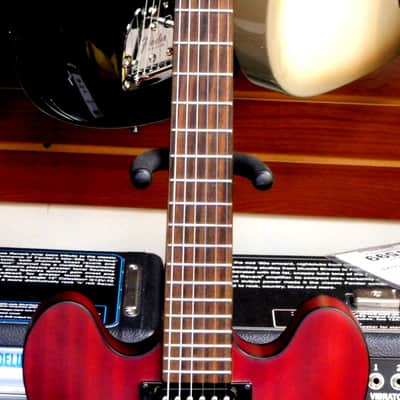 2008 Epiphone Dot Studio Semi-Hollow Electric Guitar w/Case! Worn Cherry Finish! VERY NICE!!! image 4