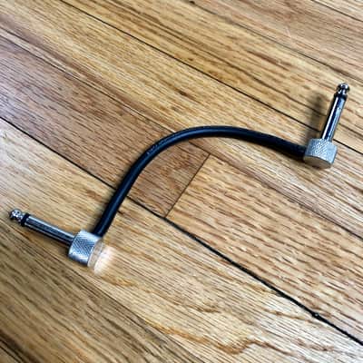 Lava Cable Mini ELC 4.5” RA 1/4” - RA 1/4” Patch Cable image 2