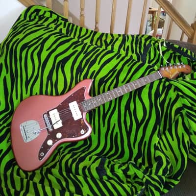 Custom Jazzmaster Tribute - Sparkling Burgundy Relic w/ Soul to Burn image 2