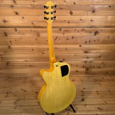 Yamaha 1998 AEX-1500 Electric Guitar USED - Natural image 5