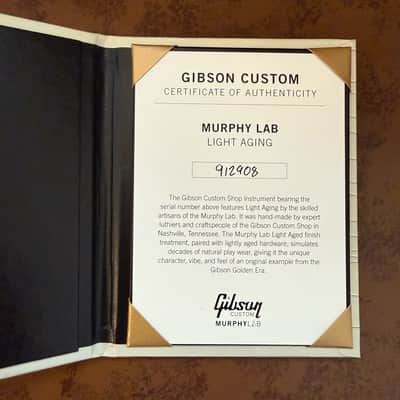Gibson Custom Shop Murphy Lab 1959 Les Paul Standard Reissue Light Aged image 15