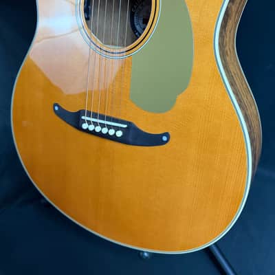Fender Palomino Vintage Auditorium Acoustic-Electric Guitar Aged Natural w/ OHSC (477) image 8