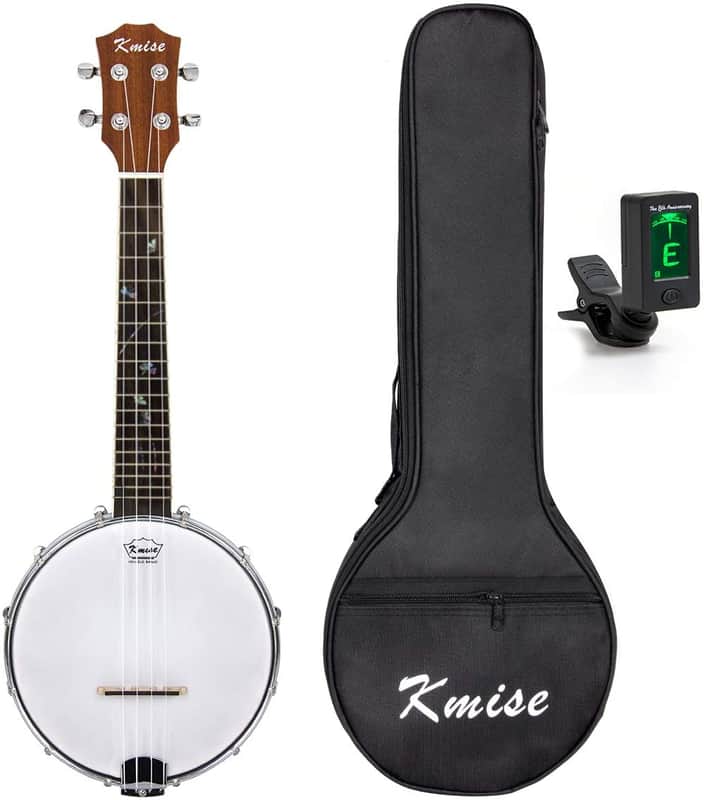 Banjolele 23 Inch Banjo Ukulele With Gig Bag and Tuner Bundle Starter Pack Kit image 1