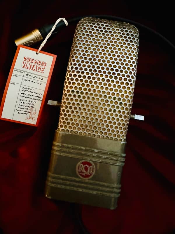 RCA 44-BX Ribbon Microphone 1940s - Umber Gray image 1