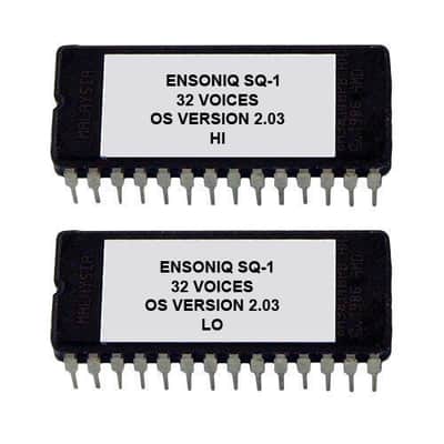 Ensoniq SQ-1 32 Voices OS Version 2.03 Eprom Firmware Upgrade update SQ1 + Chip