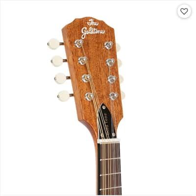 Gold Tone GM-10 Solid Spruce Top Mahogany Neck Frypan 8-String Mandolin w/ Hard Case, Free Shipping image 4