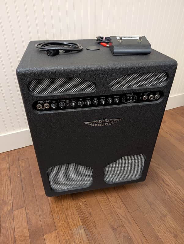 Motion Sound Pro-145 200 Watt Dual Rotary Keyboard Amp image 1