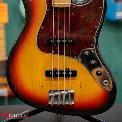 Fender Jazz Bass 3-color Sunburst 1972 Original image 1