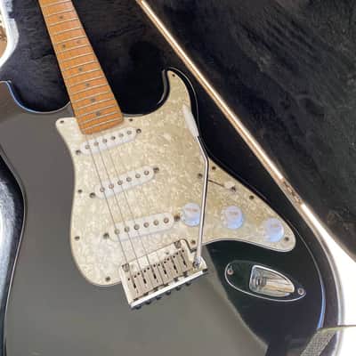 1997 Fender American Standard Stratocaster - Black Maple Neck - w/ Original Red Logo Case & Fender Card image 20