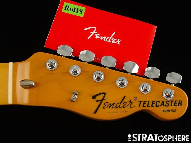 Fender AV II American Vintage 1972 Tele Thinline, NECK & TUNERS, 72, MN Maple. image 1