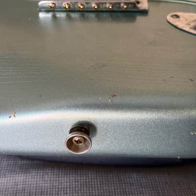 Mario Martin Model S Strat Guitar (Brazilian Rosewood Fretboard) 2023 - Firemist Silver Relic image 22