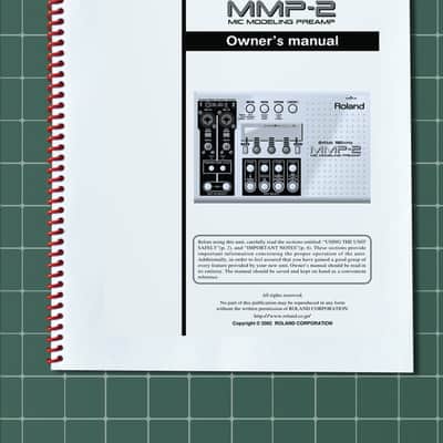 Roland MMP-2 マイクモデリング プリアンプ Roland MMP2 Microphone Modeling Preamp | zZounds