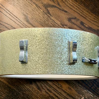Ludwig Jazz Festival Silver Sparkle Snare 1963 (pre-serial) image 12