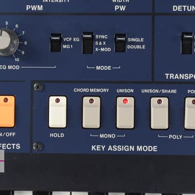 KORG Mono/Poly Vintage Analog Polyphonic Synthesizer Excellent Condition image 9