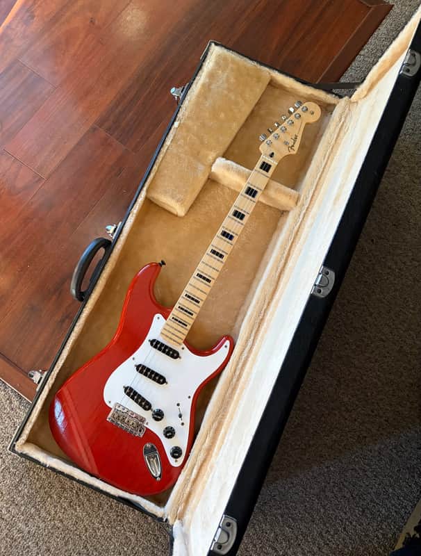 Fender AVRI Stratocaster / Partscaster - Trans Red