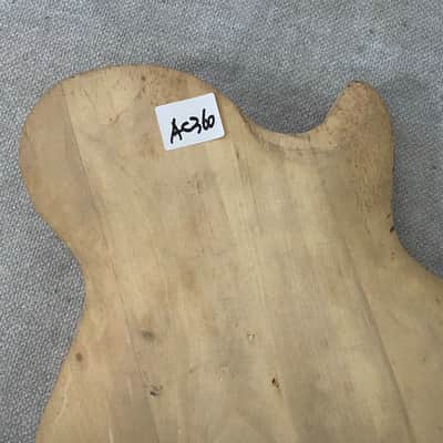 Mahogany and Basswood Guitar Single Cut Body image 3