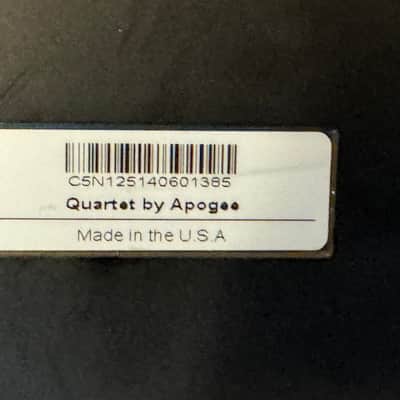 Apogee Quartet USB Audio Interface 2010s - Silver image 9