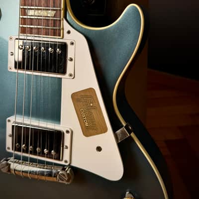 2015 Gibson Joe B. Bonabyrd Les Paul Antique Pelham Blue Signed image 8