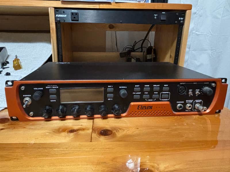 Avid Eleven Rack Guitar Multi-Effects Processor and Pro Tools Interface 2010 - 2017 - Orange image 1