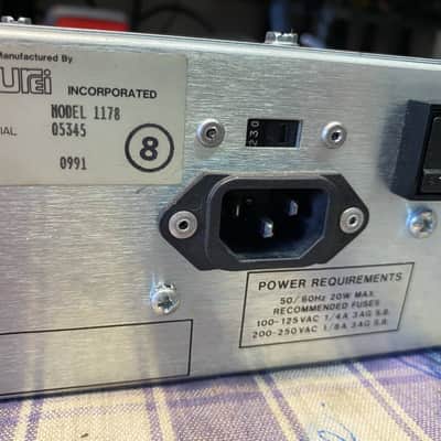 Urei 1178 Stereo Peak Limiter 1970s - Silverface image 3