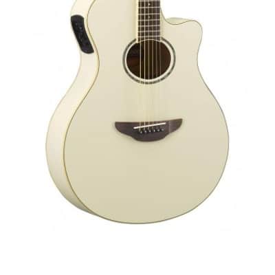 Yamaha APX600 Vintage White image 2